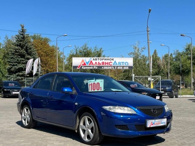 Синий Мазда 6, объемом двигателя 2.3 л и пробегом 270 тыс. км за 3906 $, фото 1 на Automoto.ua