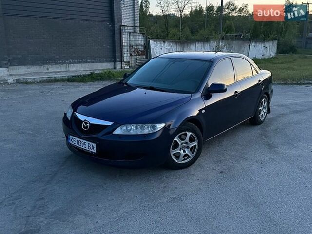 Синий Мазда 6, объемом двигателя 2 л и пробегом 221 тыс. км за 3600 $, фото 1 на Automoto.ua
