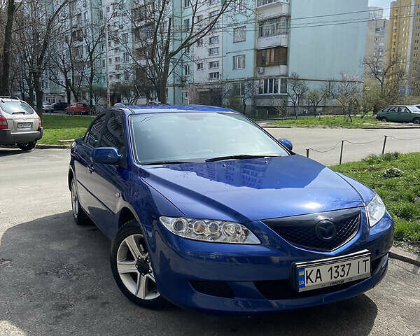 Синий Мазда 6, объемом двигателя 2 л и пробегом 280 тыс. км за 4200 $, фото 1 на Automoto.ua