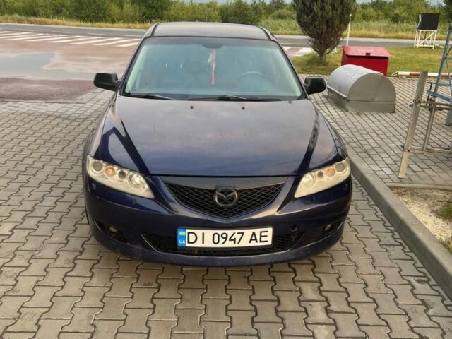 Синий Мазда 6, объемом двигателя 2.3 л и пробегом 380 тыс. км за 2550 $, фото 1 на Automoto.ua
