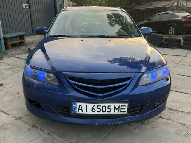 Синій Мазда 6, об'ємом двигуна 2 л та пробігом 230 тис. км за 2205 $, фото 1 на Automoto.ua