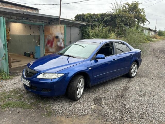 Синий Мазда 6, объемом двигателя 2.3 л и пробегом 270 тыс. км за 3001 $, фото 1 на Automoto.ua
