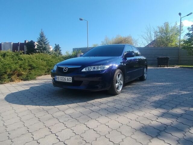 Синий Мазда 6, объемом двигателя 2 л и пробегом 170 тыс. км за 4800 $, фото 1 на Automoto.ua