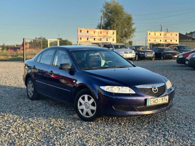 Синій Мазда 6, об'ємом двигуна 2 л та пробігом 200 тис. км за 2300 $, фото 1 на Automoto.ua
