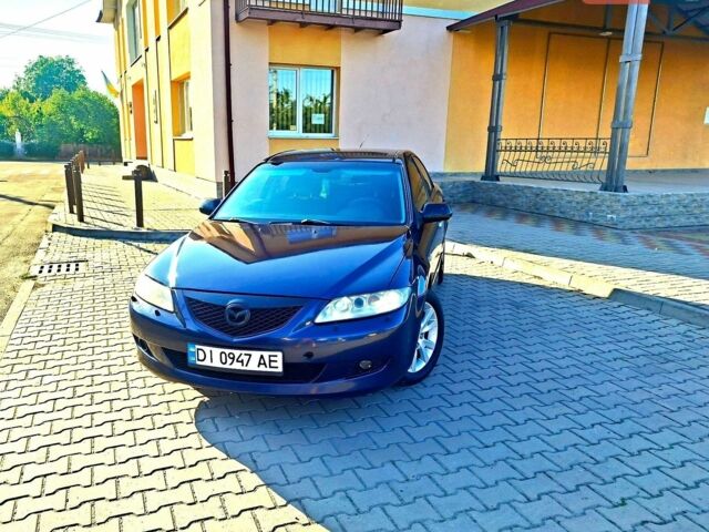 Синий Мазда 6, объемом двигателя 2.26 л и пробегом 400 тыс. км за 2850 $, фото 1 на Automoto.ua