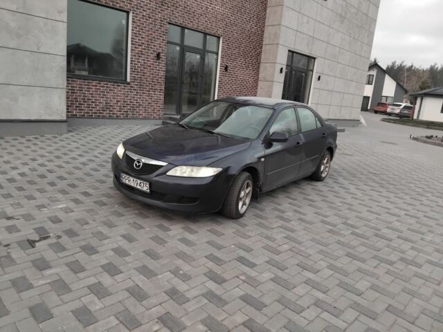 Синий Мазда 6, объемом двигателя 2 л и пробегом 340 тыс. км за 1850 $, фото 1 на Automoto.ua
