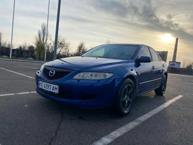 Синий Мазда 6, объемом двигателя 2 л и пробегом 224 тыс. км за 4800 $, фото 1 на Automoto.ua