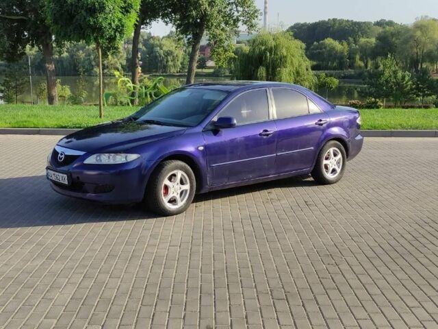 Синий Мазда 6, объемом двигателя 2 л и пробегом 220 тыс. км за 3200 $, фото 1 на Automoto.ua