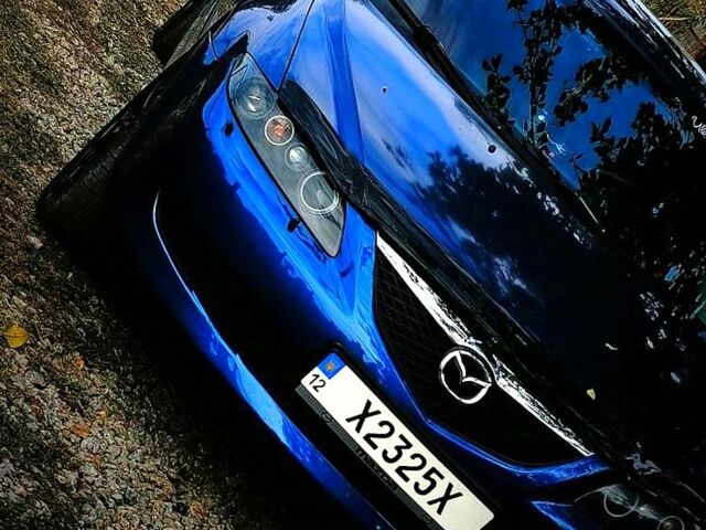 Синій Мазда 6, об'ємом двигуна 2 л та пробігом 348 тис. км за 4500 $, фото 1 на Automoto.ua