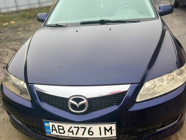 Синий Мазда 6, объемом двигателя 2 л и пробегом 344 тыс. км за 4700 $, фото 1 на Automoto.ua