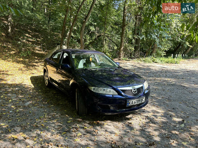 Синий Мазда 6, объемом двигателя 2 л и пробегом 330 тыс. км за 4000 $, фото 1 на Automoto.ua