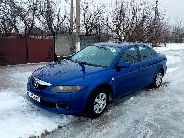 Синий Мазда 6, объемом двигателя 2 л и пробегом 28600 тыс. км за 6500 $, фото 1 на Automoto.ua