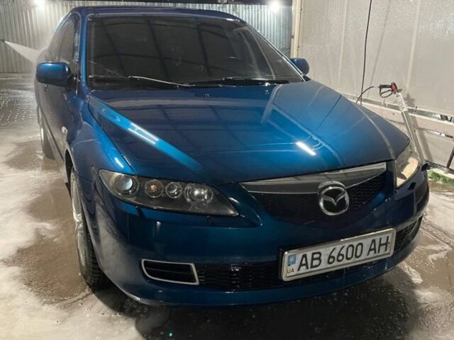 Синий Мазда 6, объемом двигателя 2 л и пробегом 28 тыс. км за 3500 $, фото 1 на Automoto.ua