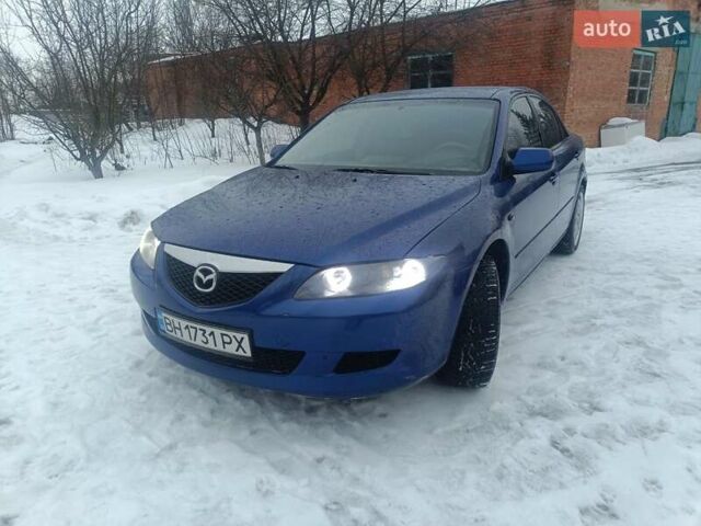 Синій Мазда 6, об'ємом двигуна 2.26 л та пробігом 220 тис. км за 3350 $, фото 1 на Automoto.ua