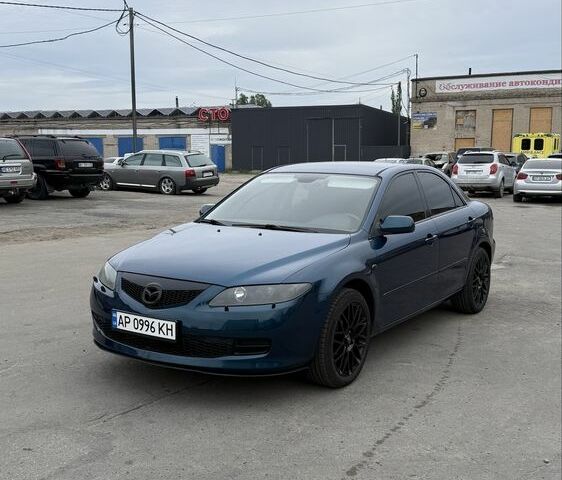 Синій Мазда 6, об'ємом двигуна 2 л та пробігом 185 тис. км за 0 $, фото 1 на Automoto.ua