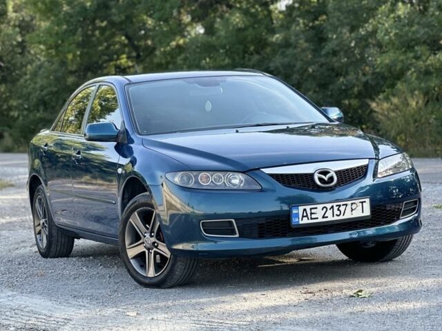 Синий Мазда 6, объемом двигателя 1.8 л и пробегом 298 тыс. км за 4488 $, фото 1 на Automoto.ua