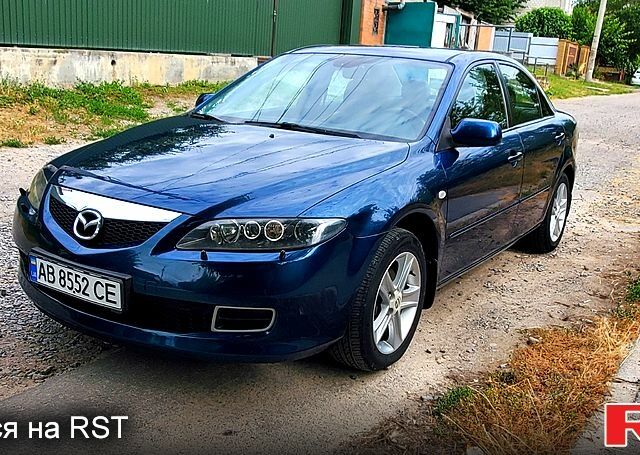 Синий Мазда 6, объемом двигателя 2 л и пробегом 170 тыс. км за 4999 $, фото 1 на Automoto.ua