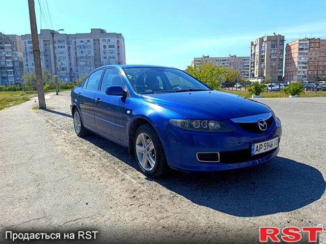 Синий Мазда 6, объемом двигателя 1.8 л и пробегом 275 тыс. км за 3700 $, фото 1 на Automoto.ua