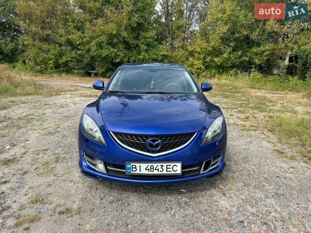 Синий Мазда 6, объемом двигателя 2 л и пробегом 290 тыс. км за 4200 $, фото 1 на Automoto.ua