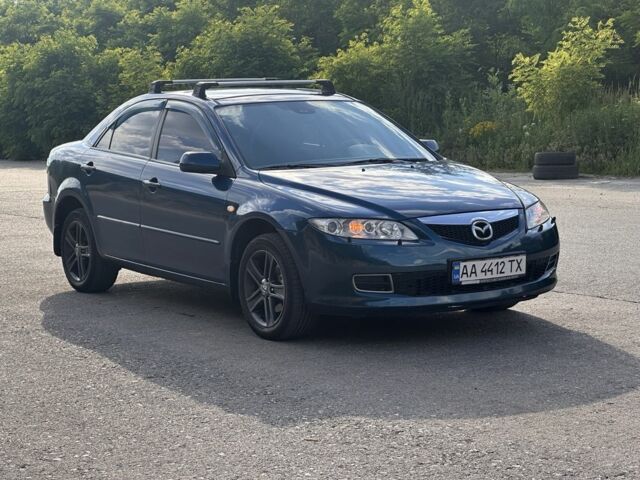 Синий Мазда 6, объемом двигателя 2 л и пробегом 280 тыс. км за 4700 $, фото 1 на Automoto.ua