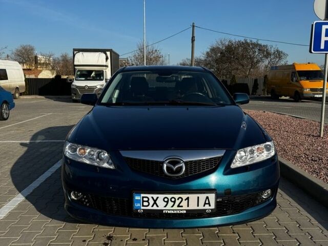 Синий Мазда 6, объемом двигателя 2 л и пробегом 192 тыс. км за 5200 $, фото 1 на Automoto.ua