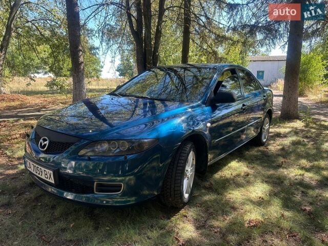 Синій Мазда 6, об'ємом двигуна 2 л та пробігом 202 тис. км за 4200 $, фото 1 на Automoto.ua