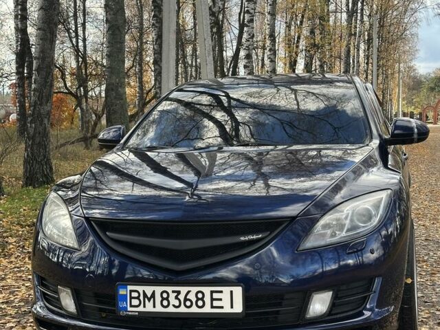 Синий Мазда 6, объемом двигателя 2 л и пробегом 52 тыс. км за 7000 $, фото 1 на Automoto.ua