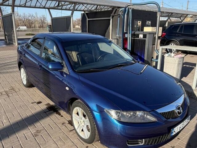 Синій Мазда 6, об'ємом двигуна 2 л та пробігом 230 тис. км за 5400 $, фото 1 на Automoto.ua