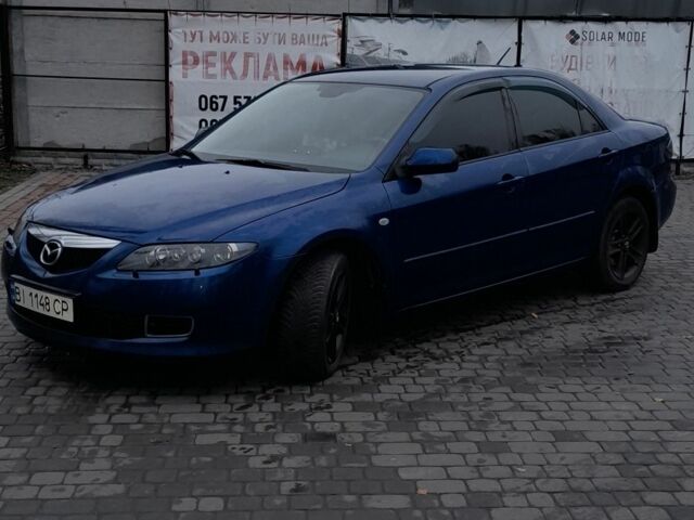 Синій Мазда 6, об'ємом двигуна 2 л та пробігом 270 тис. км за 4700 $, фото 1 на Automoto.ua
