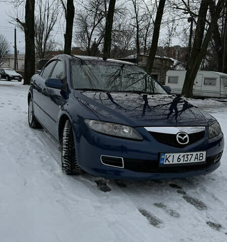 Синій Мазда 6, об'ємом двигуна 2 л та пробігом 219 тис. км за 5500 $, фото 1 на Automoto.ua