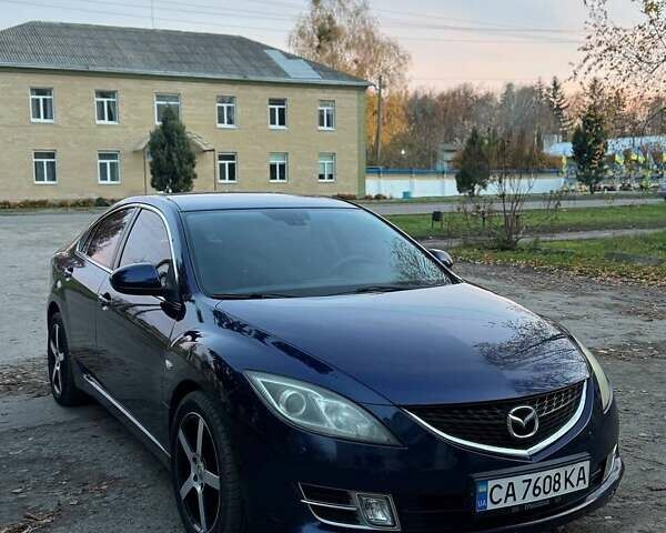 Синий Мазда 6, объемом двигателя 2 л и пробегом 293 тыс. км за 8100 $, фото 1 на Automoto.ua