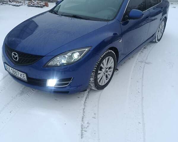 Синій Мазда 6, об'ємом двигуна 2 л та пробігом 226 тис. км за 6300 $, фото 1 на Automoto.ua
