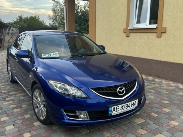 Синий Мазда 6, объемом двигателя 1.8 л и пробегом 210 тыс. км за 7000 $, фото 1 на Automoto.ua