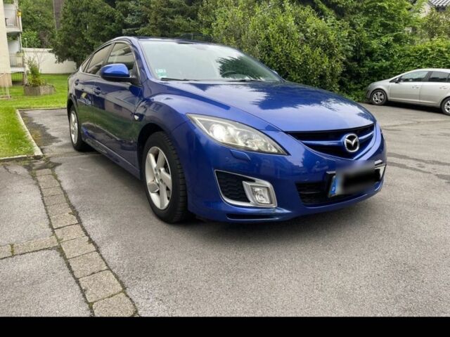 Синий Мазда 6, объемом двигателя 2.5 л и пробегом 197 тыс. км за 4490 $, фото 1 на Automoto.ua