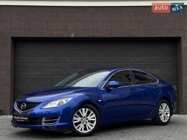 Синий Мазда 6, объемом двигателя 2 л и пробегом 168 тыс. км за 6499 $, фото 1 на Automoto.ua