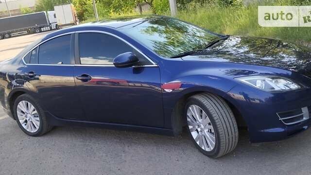 Синий Мазда 6, объемом двигателя 2 л и пробегом 284 тыс. км за 7500 $, фото 1 на Automoto.ua