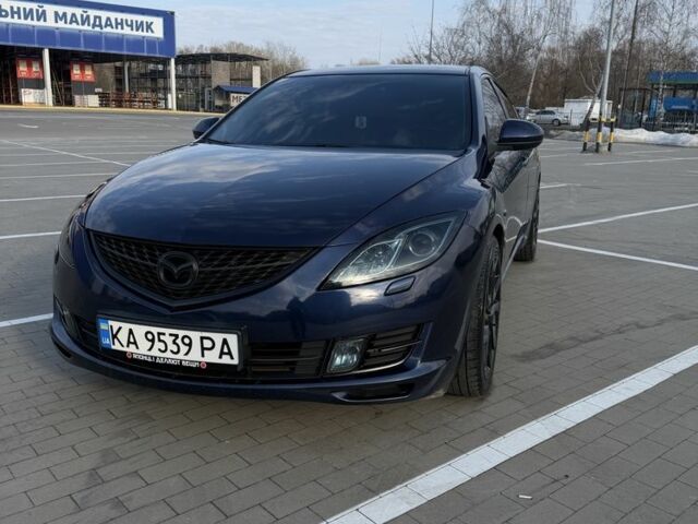 Синій Мазда 6, об'ємом двигуна 2 л та пробігом 251 тис. км за 7000 $, фото 1 на Automoto.ua
