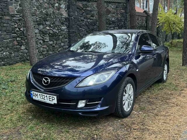 Мазда 6 2008 у Житомирі на Automoto.ua Синій Мазда 6, об'ємом двигуна 2.5 л та пробігом 276 тис. км за 7800 $, фото 1 на Automoto.ua