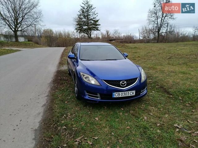 Синій Мазда 6, об'ємом двигуна 2 л та пробігом 317 тис. км за 6350 $, фото 1 на Automoto.ua