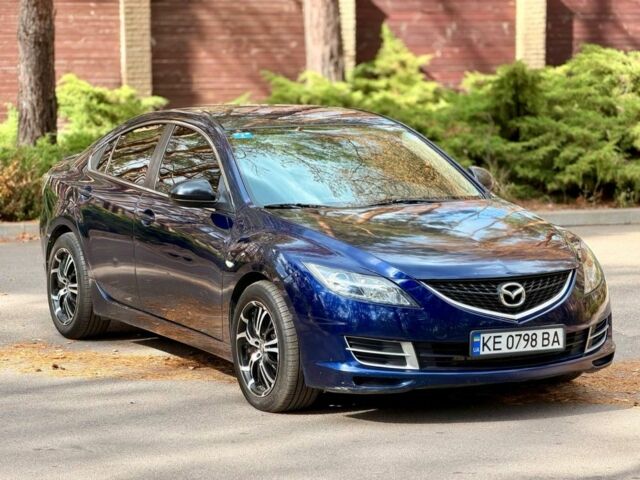 Синий Мазда 6, объемом двигателя 2 л и пробегом 300 тыс. км за 6019 $, фото 1 на Automoto.ua