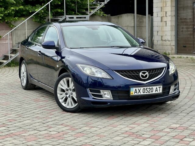Синий Мазда 6, объемом двигателя 2 л и пробегом 96 тыс. км за 8950 $, фото 1 на Automoto.ua