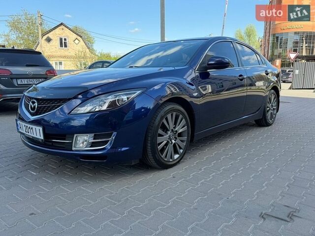 Синий Мазда 6, объемом двигателя 2 л и пробегом 249 тыс. км за 6999 $, фото 1 на Automoto.ua