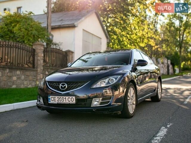 Синий Мазда 6, объемом двигателя 1.8 л и пробегом 161 тыс. км за 6500 $, фото 1 на Automoto.ua