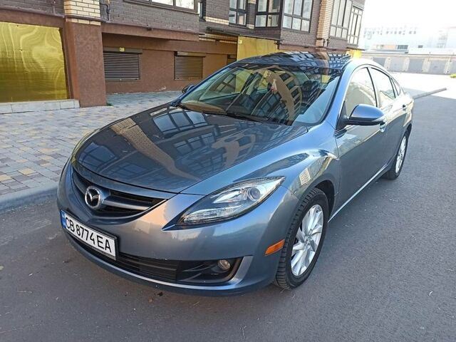 Синий Мазда 6, объемом двигателя 2.5 л и пробегом 211 тыс. км за 9500 $, фото 1 на Automoto.ua