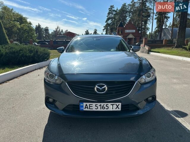 Синий Мазда 6, объемом двигателя 2 л и пробегом 218 тыс. км за 11499 $, фото 1 на Automoto.ua