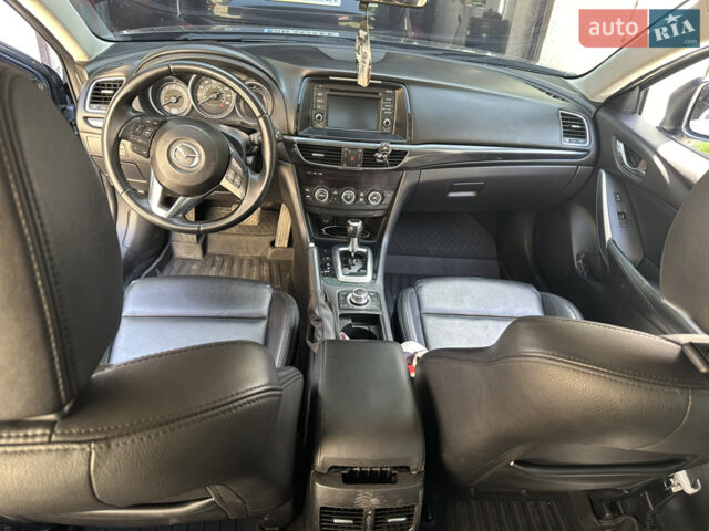 Синий Мазда 6, объемом двигателя 2.49 л и пробегом 216 тыс. км за 10500 $, фото 1 на Automoto.ua