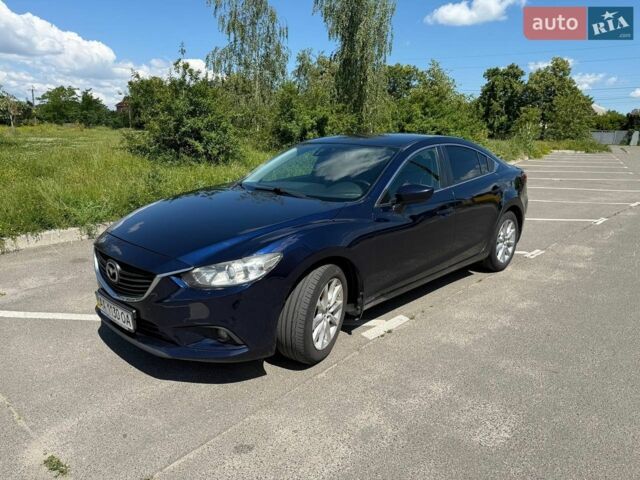Синий Мазда 6, объемом двигателя 2 л и пробегом 180 тыс. км за 12200 $, фото 1 на Automoto.ua