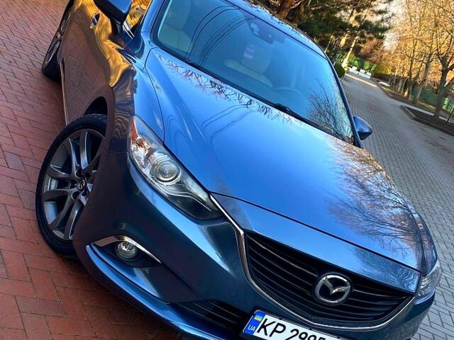 Синий Мазда 6, объемом двигателя 2.5 л и пробегом 230 тыс. км за 12000 $, фото 1 на Automoto.ua
