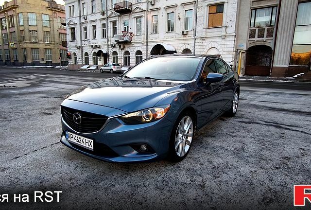 Синій Мазда 6, об'ємом двигуна 2.5 л та пробігом 17100 тис. км за 10600 $, фото 1 на Automoto.ua