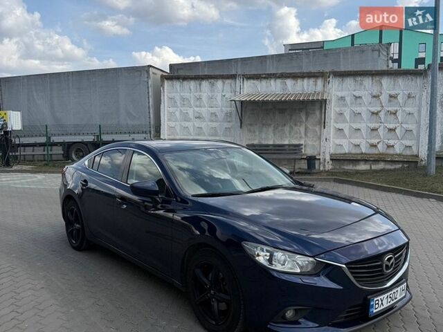 Синий Мазда 6, объемом двигателя 2 л и пробегом 175 тыс. км за 9499 $, фото 1 на Automoto.ua